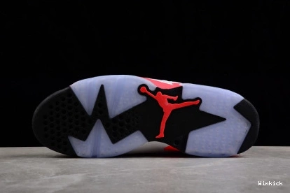 Infrared 384664-123 Retro 6 Jordan White 0715